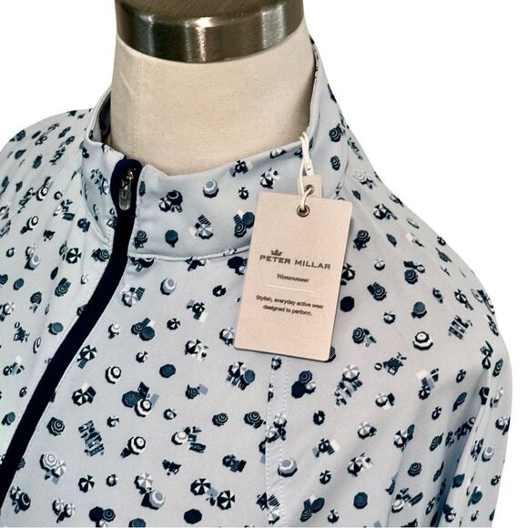 Peter Millar Women’s Golf Pullover Long Sleeve, Sun UPF 50+, NWT, Size Small - Picture 3 of 7